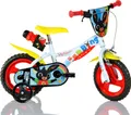 Produktbild: Acamar Films Kinderfahrräder Jungen Bing 12 Zoll 21 cm Jungen Über Treppen Weiß/Rot
