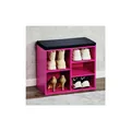 Produktbild: Kesper Schuhschrank mit Sitzkissen - versch. Ausführungen - Pink klein