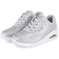 Produktbild: Skechers Skechers 177162 SIL Damen Synthetik silber/platin Schnürschuh silberfarben 37 EU