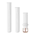Produktbild: Garmin Schnellwechsel-armband, Silikon carreraweiss/roségold 18 mm