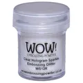 Produktbild: WOW! Prägepulver, 15 ml, klares Hologramm Sparkle