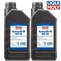 Produktbild: 2x LIQUI MOLY 1117 Hochleistungs Maschinen Hydrauliköl HLP 46 1l