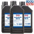Produktbild: 3x LIQUI MOLY 1117 Hochleistungs Maschinen Hydrauliköl HLP 46 1l