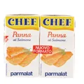 Produktbild: Parmalat Panna chef al salmone Sahne Kochcreme creme mit Lachs 2x 125g