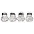 Produktbild: APS Salzstreuer APS Ministreuer, 4er-Set, Glas/Edelstahl