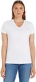 Produktbild: Tommy Hilfiger Damen T-Shirt Kurzarm Heritage V-Ausschnitt, Weiß (Classic White), S