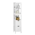 Produktbild: Badezimmerschrank, Schrank freistehend, Badezimmermöbel, mit 2 Schubladen, of...