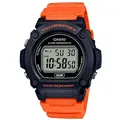 Produktbild: Casio Digitaluhr W-219H-4AVEF Casio Armbanduhr digital - Orange/Schwarz