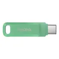 Produktbild: 1TB SANDISK ULTRA DUAL DRIVE GO USB TYPE-C ABSINTHE GREEN GLOBAL
