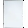 Produktbild: Bi-Office Enclore Earth Abschließbarer Schaukasten Magnetisch 4 x A4 50 (B) x 67,4 (H) cm Weiß