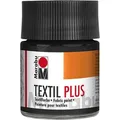 Produktbild: Marabu 17150005073 Stoffmalfarben Textil plus, schwarz, für dunkle Stoffe, waschbeständig, 50ml
