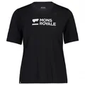 Produktbild: Mons Royale - Women's Icon Relaxed Tee - Merinoshirt Gr XS schwarz