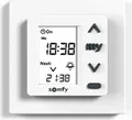 Produktbild: Somfy Zeitschaltuhr Chronis Uno 1870948 | Unterputz | 55x55 mm | für Rollladen & Raffstore | Astroprogramm | weiß