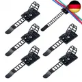 Produktbild: Fippy 100 Stück Verstellbare Kabelklemme Kabelschellen Selbstklebende Schwarz