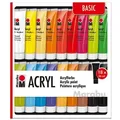 Produktbild: Marabu Acrylfarbe Marabu Acrylfarben Set 18x36ml bunt