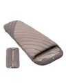 Produktbild: qeedo Buddy XL 8 Schlafsack XXL, extra breit, Outdoor Sommer (8-25°C) 3 Jahreszeiten - Mumienschlafsack Erwachsene & Jugendliche (bis 220cm), Peach-Skin-Oberfläche
