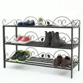 Produktbild: Dandibo - Schuhregal Mi-3 Regal 92 Cm Schuhschrank 21235 Schuhablage Metall Schmiedeeisen