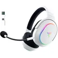 Produktbild: Razer Barracuda X Chroma - kabelloses Multiplattform-Gaming-Headset mit 6 Zonen Chroma RGB (SmartSwitch Hyperspeed & Bluetooth, 40mm Treiber, abnehmbares HyperClear Cardioid-Mikrofon) Weiß