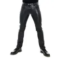 Produktbild: BOCKLE Lederhose Bockle® 5 BoB Herren Lederhose Lederjeans mit Knopfleiste Echtleder 42