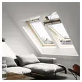 Produktbild: VELUX Elektro Schwingfenster INTEGRA® GGL 307021 Holz klar lackiert Alu THERMO Dachfenster, 114x118 cm (SK06)