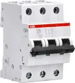 Produktbild: ABB S203-C20 Leitungsschutzschalter | 3-polig | 20A Typ C | 6kA | 400V AC | Hutschiene | IP20 | 2CDS253001R0204
