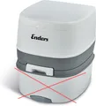 Produktbild: Toilette Camping Enders Modell 4999 – Chemische Campingtoilette 22 L, kompakt