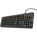 Produktbild: Trust GXT 863 Mazz Tastatur USB QWERTY Deutsch Schwarz - Schwarz