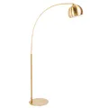 Produktbild: Riess Ambiente Elegante Bogenlampe Lounge Deal 205cm Gold Stehlampe Bogenleuchte Stehleuchte Wohnzimmerlampe