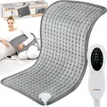 Produktbild: Heizkissen Schnelle Heiztechnik 10-stufige Temperatureinstellung Timing Überhitzungsschutz Abschaltautomatik Heizkissen für Rücken Nacken Schult...