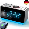 Produktbild: Radioweaker mit Bluetooth Lautsprecher, FM Radio, Dual Wecker mit Snooze, große