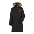 Produktbild: Didriksons W Erika Parka 3 Schwarz - Wasserdichter klassischer Damen Winterparka, Größe 32 - Farbe Black