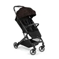 Produktbild: hauck Travel N Care, Leo Schwarz - Reise Buggy für Kinder ab Geburt bis 22 kg - mit Liegefunktion - Leicht 6,9 kg & Kompakt - Klein Zusammenklappbar - UPF 50+ - EVA Räder - Korb bis 3 kg