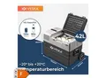 Produktbild: VESKA Kompressor Kühlbox elektrisch, Gefriertruhe mit APP-Steuerung - 42l anthrazit
