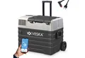 Produktbild: VESKA Elektrische Kühlbox Kompressor Gefriertruhe mobiler Kühlschrank, Kühltruhe, Gefrierbox, 12V/24V, 230V, für Auto, Lkw, Boot, Wohnwagen, Camping