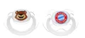 Produktbild: FCB FC Bayern München Baby Schnuller Glow in the Dark 6-18 M (Artikel-Nr. 34965)