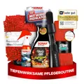 Produktbild: Felgenpflege Set: SONAX FelgenBeast SonderEdition (500ml) Premium Felgenreiniger + Ceramic Quick Detailer + Zubehör - Für eine schonende & gründliche Reinigung für Alufelgen & Stahlfelgen | 5-teilig
