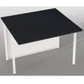 Produktbild: Theke Cento Erweiterungselement Tisch BxTxH 100x95x74cm anthrazit/weiß