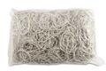 Produktbild: Gummibänder 50mm Weiß 1kg - Büro Schule