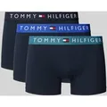 Produktbild: Tommy Hilfiger Trunks aus Baumwoll-Mix im 3er-Pack in Marine, Größe XL