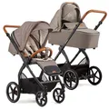 Produktbild: Gesslein FX4 Swing 2in1 Kinderwagen-Set inkl. Babywanne Panorama Lyx 553553 TOP