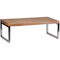 Produktbild: Mid.you Couchtisch, Akazie, Holz, Akazie, massiv, rechteckig, Kufe, 60x40x120 cm, FSC Mix, einfacher Aufbau, Wohnzimmer, Wohnzimmertische, Couchtische
