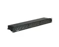 Produktbild: VALUE Cat.5e (Class D) 19-Zoll-Patchpanel, 24P, geschirmt Netzwerk-Panel (bestückt, 24 Ports)