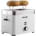 Produktbild: Graef TO 61 - Toaster - 2 Scheibe - 2 Steckplatz - Noble White