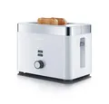 Produktbild: Graef Toaster TO 61, 2 Scheiben Toaster, wärmeisoliertes Gehäuse, Brötchenaufsatz