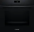 Produktbild: Bosch Backofen Pyrolyse Selbstreinigung schwarz 3D-Heißluft LED-TouchControl Neu