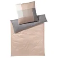 Produktbild: JOOP! Mako-Satin-Bettwäsche Devided Farbe caramel Größe 135x200+80x80