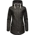 Produktbild: Navahoo Regenjacke Oceans Heart stylischer wasserdichter Regenmantel mit Kapuze schwarz XS (34)