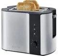 Produktbild: Severin Toaster Severin AT 2589 Toaster mit Brötchenaufsatz Edelstahl (gebürstet), Sch, 800.00 W