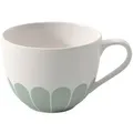 Produktbild: 6er-Set Villeroy & Boch Kaffeetasse Fleur 160 ml Premium Porcelain Grün
