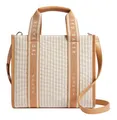 Produktbild: Ted Baker Harllee Striped Canvas Webbing Crossbody Bag Camel